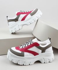 Tenis-Feminino-Oneself-Sneaker-Chunky-com-Recortes-Branco-9942440-Branco_1