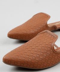 Mule-Feminino-Beira-Rio-Conforto-Bico-Fino-Texturizado--Marrom-Claro-9920609-Marrom_Claro_3