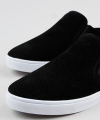 Tenis-Slip-On-Mule-Masculino-Oneself-com-Micro-Furos-Preto-9939390-Preto_3