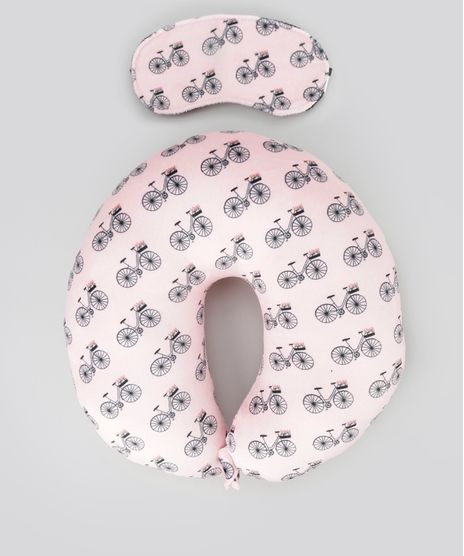 Kit-de-Apoio-de-Cabeca-Estampada-de-Bicicletas---Tapa-Olho-Rosa-8617213-Rosa_1
