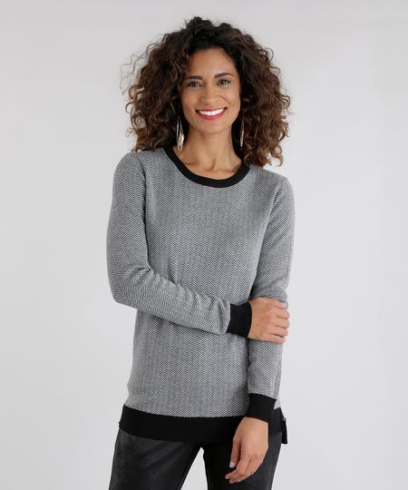 Sueter-em-Jacquard-Estampado-Preto-8481611-Preto_1 Sueter-em-Jacquard-Estampado-Preto-8481611-Preto_1