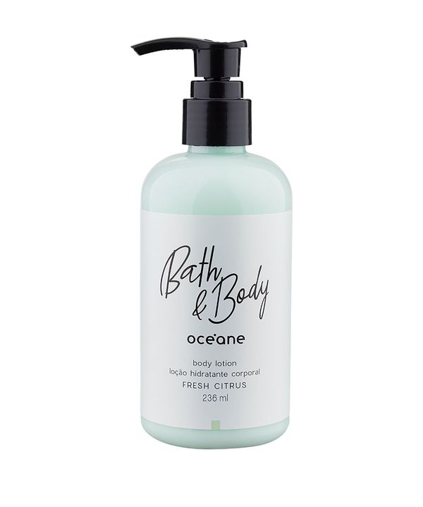 Loção Hidratante Corporal Body Lotion Fresh Citrus Bath & Body 236ml - Océane único 235 ML