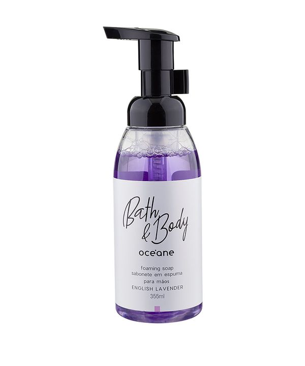 Sabonete em Espuma para Mãos Foaming Soap English Lavender Bath & Body 355ml - Océane Único 300 ML