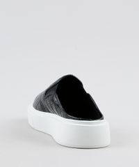 Tenis-Slip-On-Mule-Feminino-Oneself-Texturizado-Croco-Preto-9839203-Preto_4