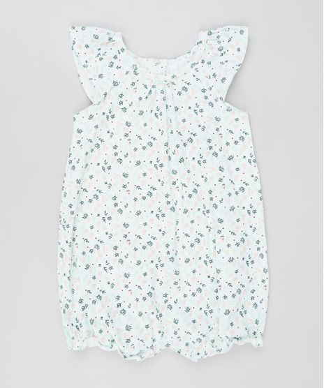 Macaquinho-Infantil-Floral-com-Babado-sem-Manga-Verde-Claro-9922704-Verde_Claro_1