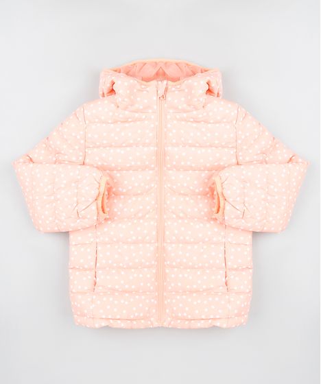 casaco de nylon infantil