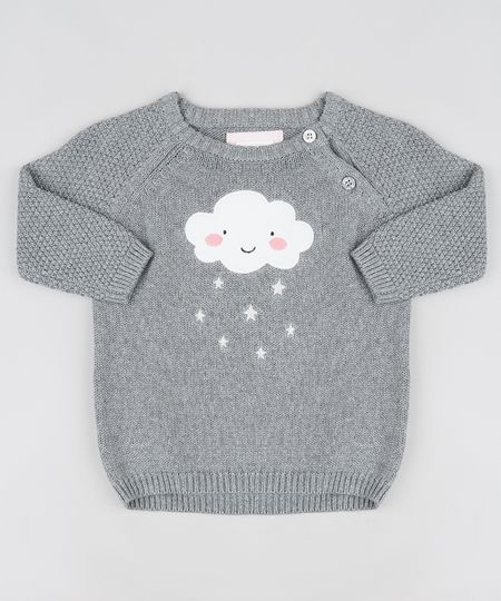 Sueter-Infantil-Nuvem-em-Trico-Cinza-Mescla-Escuro-9779719-Cinza_Mescla_Escuro_1 Sueter-Infantil-Nuvem-em-Trico-Cinza-Mescla-Escuro-9779719-Cinza_Mescla_Escuro_1