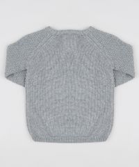 Sueter-Infantil-Nuvem-em-Trico-Cinza-Mescla-Escuro-9779719-Cinza_Mescla_Escuro_2 Sueter-Infantil-Nuvem-em-Trico-Cinza-Mescla-Escuro-9779719-Cinza_Mescla_Escuro_2