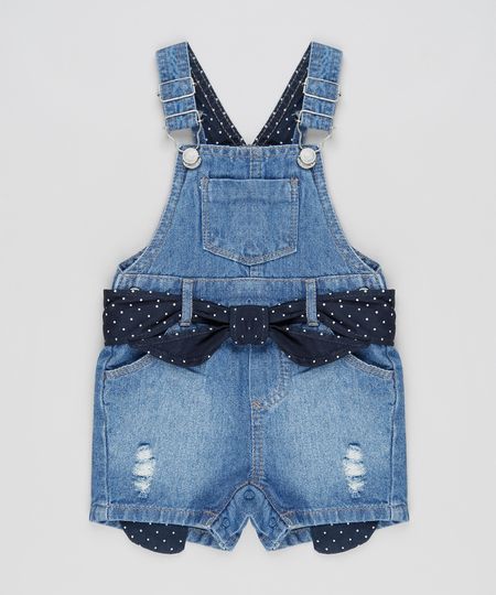 Jardineira-Jeans-Infantil-com-Faixa-para-Amarrar-Azul-Escuro-9891698-Azul_Escuro_1