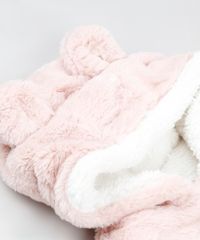 Colete-Infantil-em-Pelo-com-Capuz-e-Orelhinhas-Rose-9810479-Rose_4