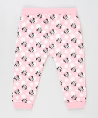 Calca-Infantil-Minnie-Estampada-de-Poa-em-Moletom-Felpado-Rosa-9839871-Rosa_2