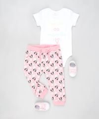 Calca-Infantil-Minnie-Estampada-de-Poa-em-Moletom-Felpado-Rosa-9839871-Rosa_3