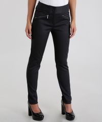 Calca-Cigarrete-em-Jacquard-com-Algodao---Sustentavel-Preta-8544996-Preto_1