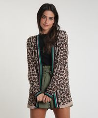 Capa-Feminina-Longa-em-Trico-Estampada-Animal-Print-Onca-Bege-9813091-Bege_1