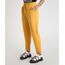 Calca-Feminina-Jogger-Cintura-Alta-com-Vivo-em-Lurex--Mostarda-9903819-Mostarda_1