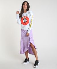 Blusao-Feminino-Looney-Tunes-em-Moletom-Felpado-Cinza-Mescla-Claro-9912927-Cinza_Mescla_Claro_3