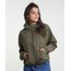 Jaqueta-Feminina-Cropped-em-Nylon-com-Bolsos-Verde-Militar-9805003-Verde_Militar_1