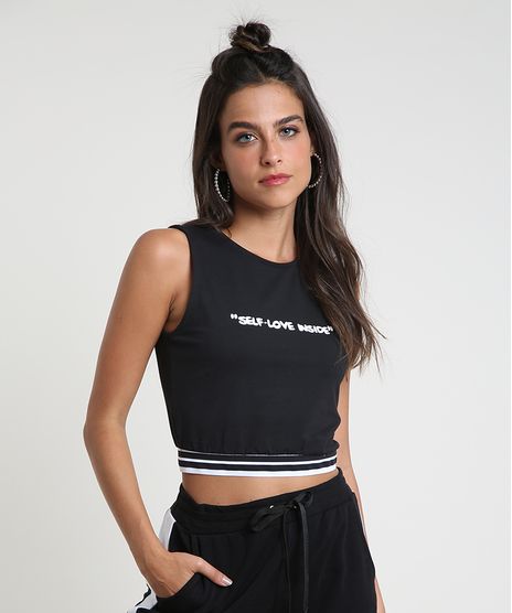 Regata-Feminina-Cropped--Self-Love-Inside--Decote-Redondo-Preta-9912937-Preto_1
