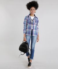 Camisa-Xadrez-com-Renda-Azul-8640113-Azul_3 Camisa-Xadrez-com-Renda-Azul-8640113-Azul_3