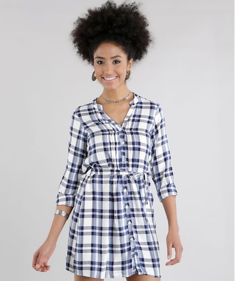 Vestido-Chemise-Xadrez-Off-White-8580508-Off_White_1