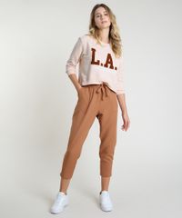 Blusao-Feminino-Cropped--L-A--California--em-Moletom-Decote-Redondo-Rose-9904117-Rose_3