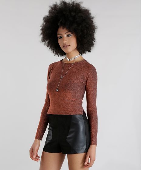 Blusa-Cropped-com-Lurex-Laranja-Escuro-8638887-Laranja_Escuro_1