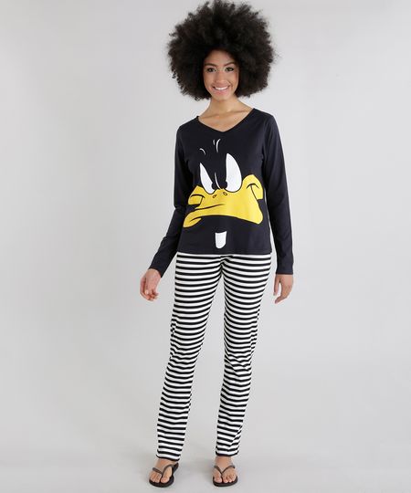 Pijama-Patolino-Preto-8630020-Preto_1 Pijama-Patolino-Preto-8630020-Preto_1