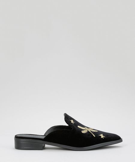 Mule-em-Veludo-com-Bordados-Preto-8649239-Preto_1