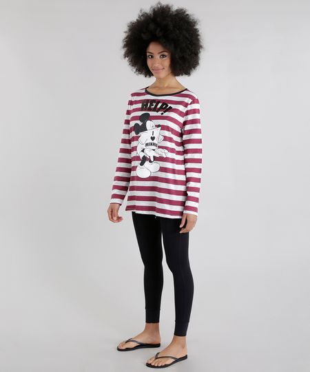 Pijama-Listrado-Mickey-Vinho-8628573-Vinho_1 Pijama-Listrado-Mickey-Vinho-8628573-Vinho_1