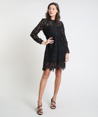 Vestido-Feminino-Mindset-Curto-em-Renda-Guipir-Manga-Longa-Preto-9655204-Preto_3