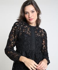 Vestido-Feminino-Mindset-Curto-em-Renda-Guipir-Manga-Longa-Preto-9655204-Preto_4