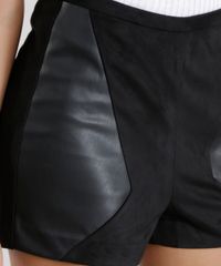 Short-Hot-Pant-em-Suede-Preto-8478728-Preto_4