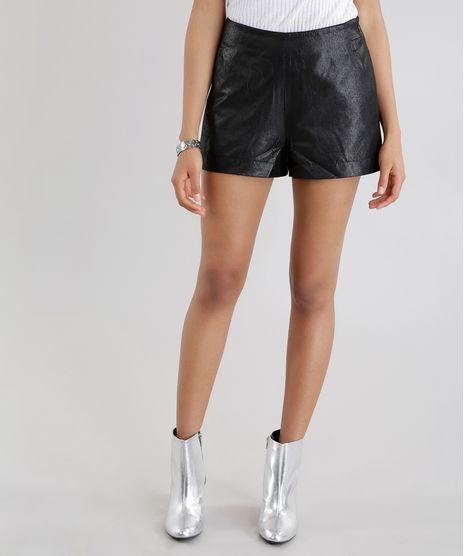 Short-Hot-Pant-Texturizado-Preto-8529295-Preto_1