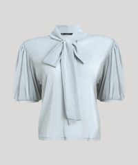 Blusa-Feminina-Mindset-em-Tule-com-Lurex-Manga-Bufante-Gola-Laco-Prateada-9883323-Prateada_5