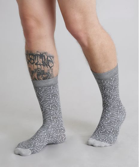 Meia-Estampada-Cinza-Mescla-8558383-Cinza_Mescla_1