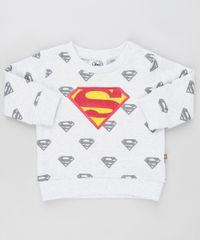 Blusao-Infantil-Super-Homem-Estampado-em-Moletom-Cinza-Mescla-Claro-9833113-Cinza_Mescla_Claro_1