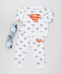 Blusao-Infantil-Super-Homem-Estampado-em-Moletom-Cinza-Mescla-Claro-9833113-Cinza_Mescla_Claro_3