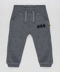 Calca-Infantil-Batman-em-Moletom-com-Bolsos-Chumbo-9842889-Chumbo_1