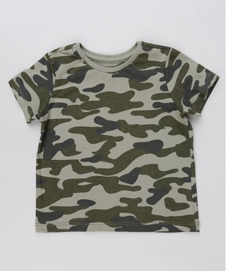 Camiseta-Infantil-Estampada-Camuflada-Manga-Curta-Verde-Militar-9879821-Verde_Militar_1