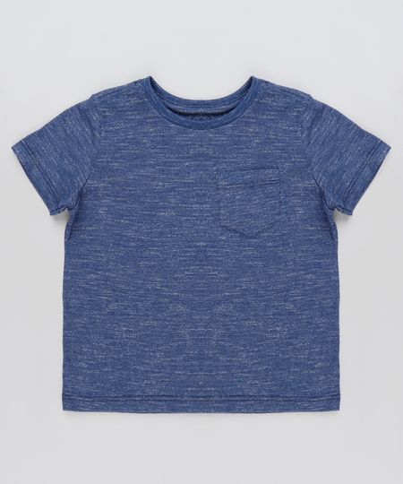 Camiseta-Infantil-Basica-Mescla-com-Bolso-Manga-Curta-Azul-Marinho-9936071-Azul_Marinho_1 Camiseta-Infantil-Basica-Mescla-com-Bolso-Manga-Curta-Azul-Marinho-9936071-Azul_Marinho_1