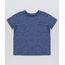 Camiseta-Infantil-Basica-Mescla-com-Bolso-Manga-Curta-Azul-Marinho-9936071-Azul_Marinho_1