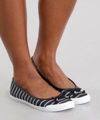 Sapatilha-Moleca-Listrada-com-Laco-Preta-8642706-Preto_2