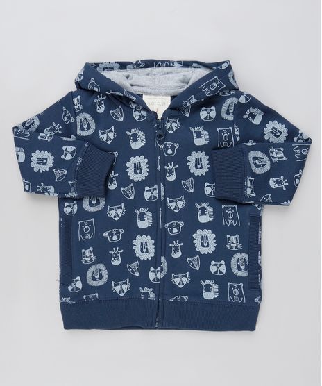 Blusao-Infantil-Estampado-de-Bichos-em-Moletom-Felpado-com-Capuz-Azul-Marinho-9790363-Azul_Marinho_1