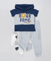 Calca-Infantil-Dinossauro-em-Moletom-Felpado-com-Bolsos-Cinza-Mescla-Claro-9790367-Cinza_Mescla_Claro_3