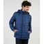 Jaqueta-Puffer-Masculina-em-Nylon-com-Capuz-e-Bolsos-Azul-Escuro-9830014-Azul_Escuro_1