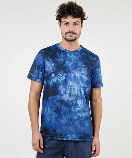 Camiseta-Masculino-Esportiva-Ace-Estampada-Tie-Dye-Manga-Curta-Gola-Careca-Azul-Escuro-9871104-Azul_Escuro_1