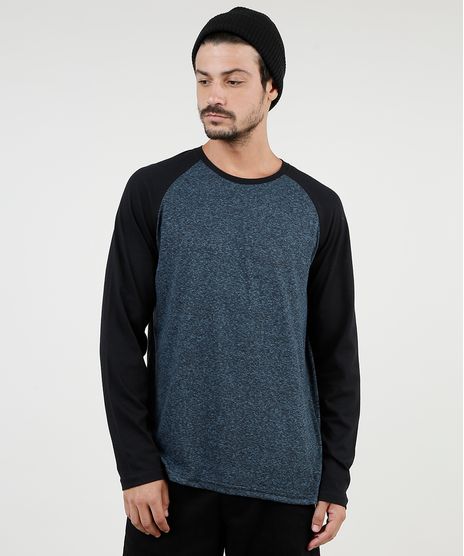 Camiseta-Masculina-Raglan-Manga-Longa-Gola-Careca-Azul-Escuro-9902185-Azul_Escuro_1