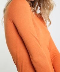 Sueter-Feminino-Basico-em-Trico-Decote-Redondo-Laranja-9780351-Laranja_4