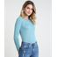 Sueter-Feminino-Basico-em-Trico-Decote-Redondo-Verde-9780351-Verde_1