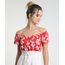 Blusa-Feminina-Ciganinha-Estampada-Floral-Manga-Curta-Vermelha-9940391-Vermelho_1